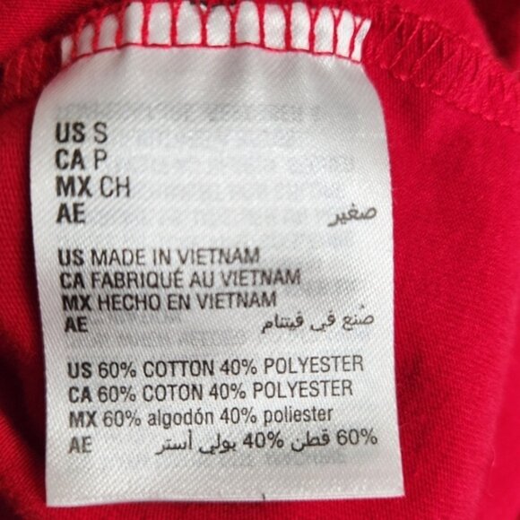 Macy's Red/White Matching Merry Bright Holiday Pajamas Set Size S Women's - Picture 8 of 13